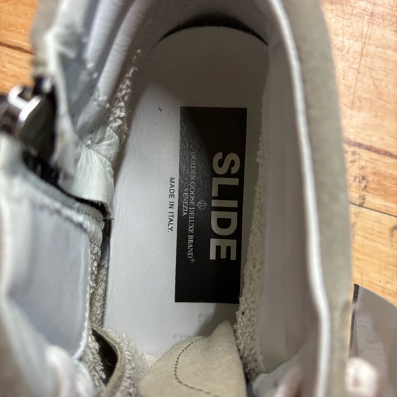 Price ⬇️: Authentic Golden Goose Hi-Top Slides - Tan Suede - Men’s 11US/44EU - Picture 4 of 14